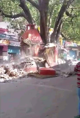 Hanuman Temple in Rudraprayag Demolished By Administration