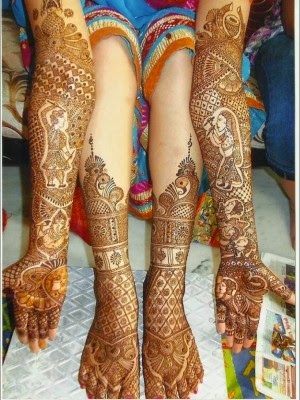 Bridals Mehndi Designs 2015 for Girls