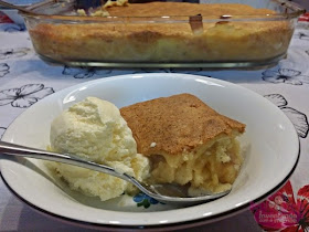 Receita de torta quente de maçã