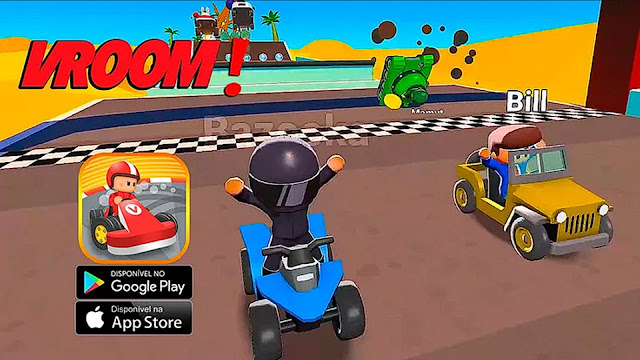 Vroom Multiplayer Online (Android IOS) Gameplay