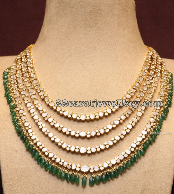 40+ Layered Necklace Sets Online in India - Candere by Kalyan Jewellers.