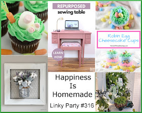 Happiness Is Homemade. Share NOW.#linkyparty #HIH #happinessishomemade #linkyparty #eclecticredbarn