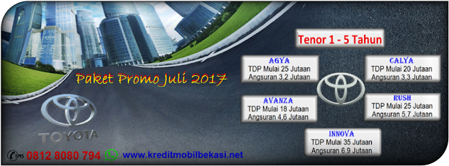 Paket Promo Toyota Juli 2017