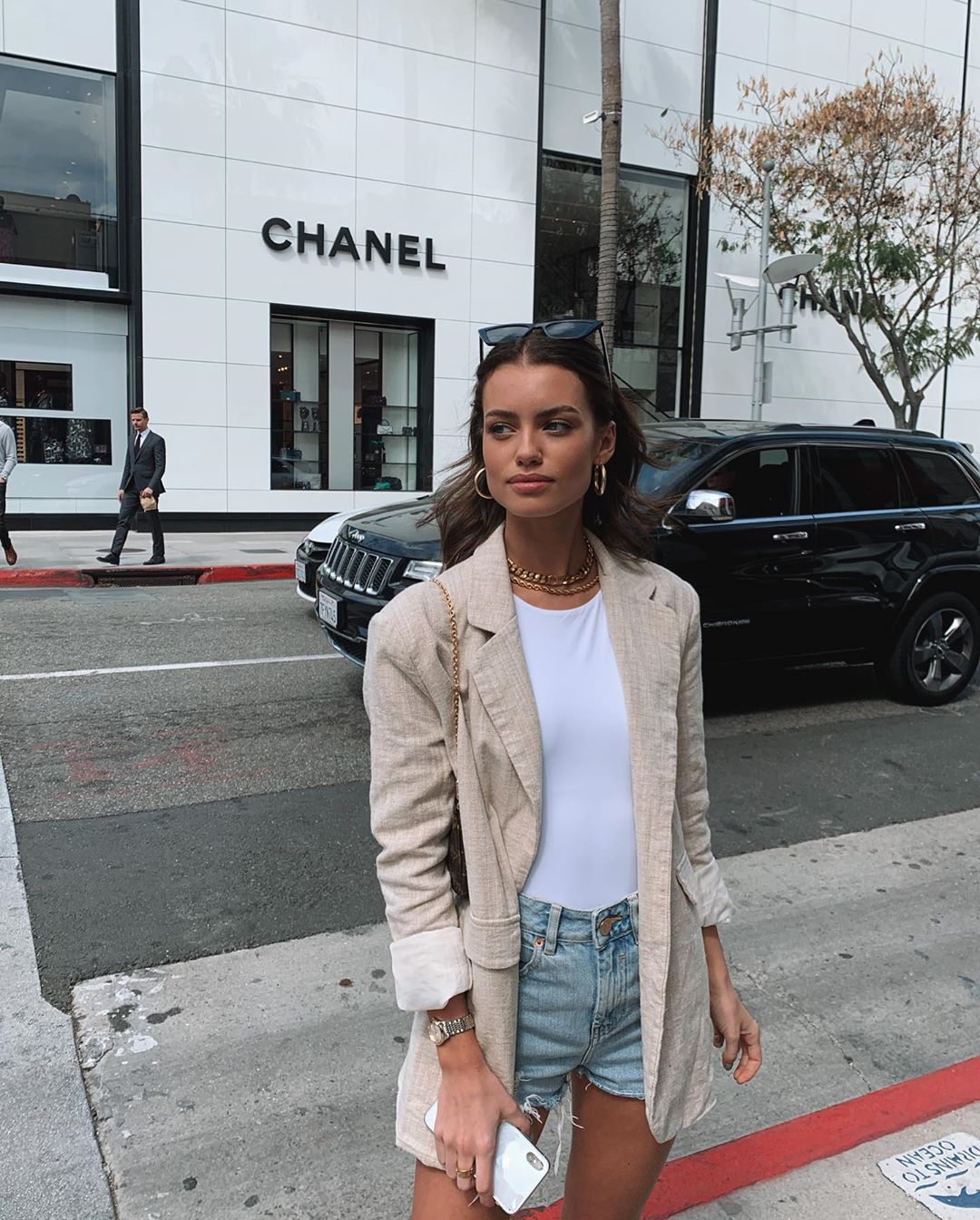 Le Fashion This Model S Off Duty Style Is Incredibly Chic