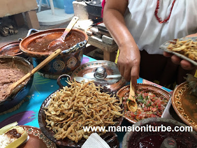 Mexican Traditional Cuisine at Lake Patzcuaro Area