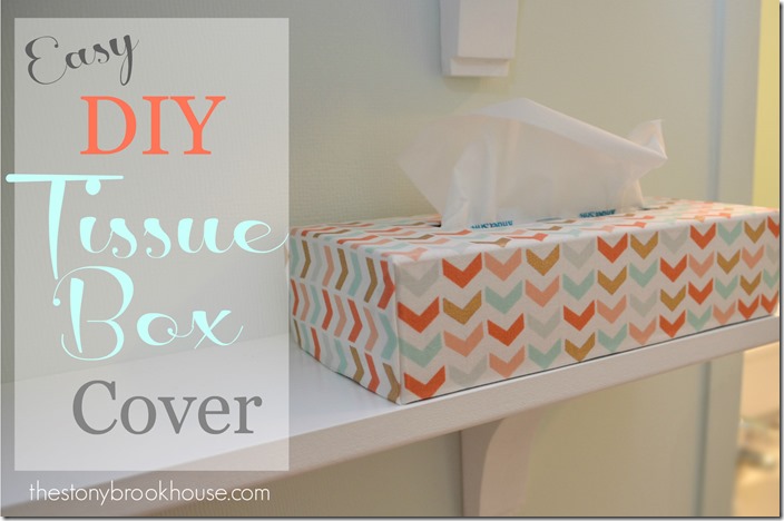 Easy DIY Tissue Box Cover