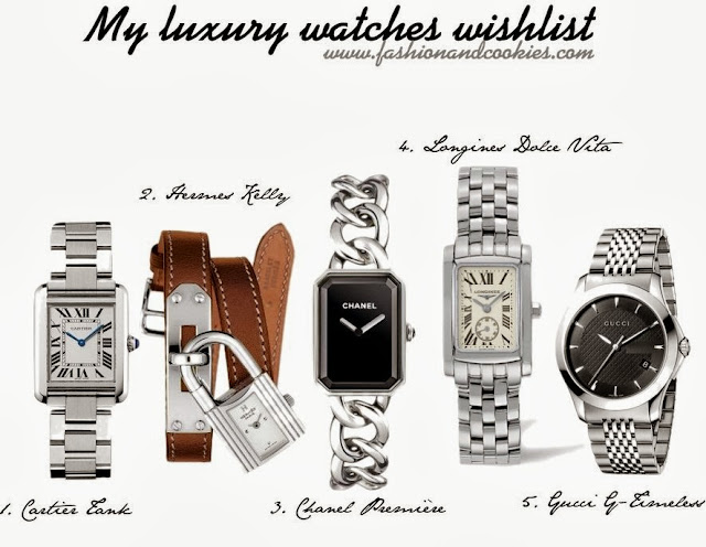 Luxury watches wishlist - from The Watch Gallery, Fashion and Cookies