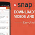 تطبيق SnapTube VIP لتحميل الفيديو من اليوتيوب و الفيس بوك و إنستغرام