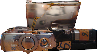 canon sd powershot cracked lcd repair