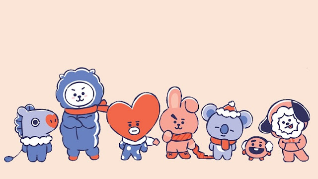 Gambar BT21 Wallpaper