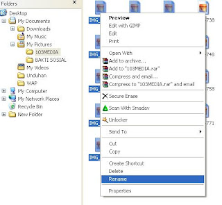 Ubah nama file, memberi nama file, nama file, file windows