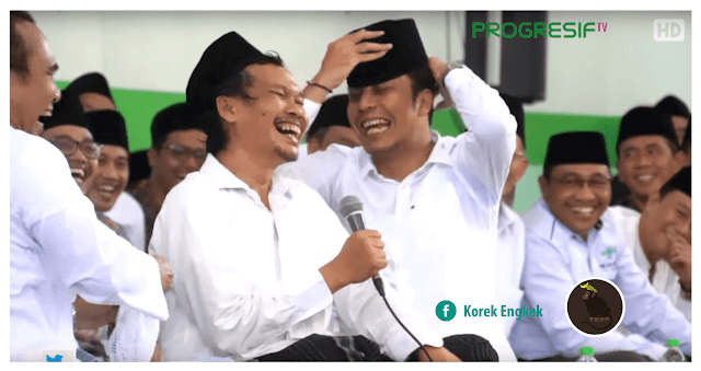 Gus Baha ger-geran dengan Gus Reza, Gus Kautsar, dan Gus Ali Mashuri