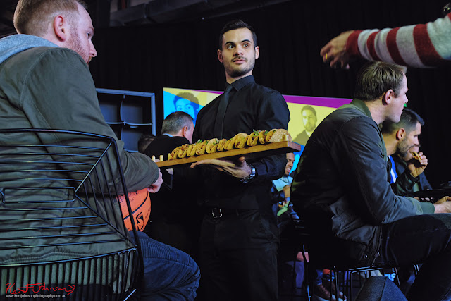 TACOS at half time - TISSOT NBA Finals Party Sydney - Photography by Kent Johnson.