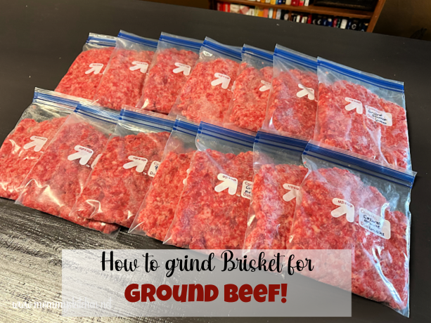 Saving money on Ground Beef (by using ground Brisket) — Mommy's Kitchen