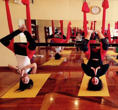 Vertical yoga picture