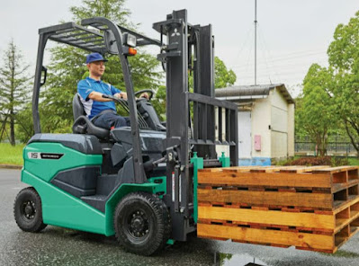 Xe nâng điện 1.8 tấn Mitsubishi FB18CB