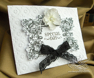 black and white wedding flower. Court Wedding Black and White