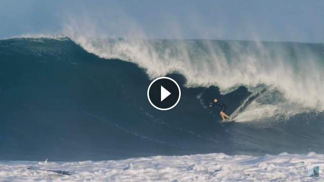 HEAVY PADDLE SESSION AT BIG BEACHBREAK