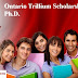 Ontario Trillium Scholarship 