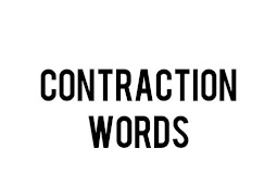 Most 15 Popular English Contraction Words