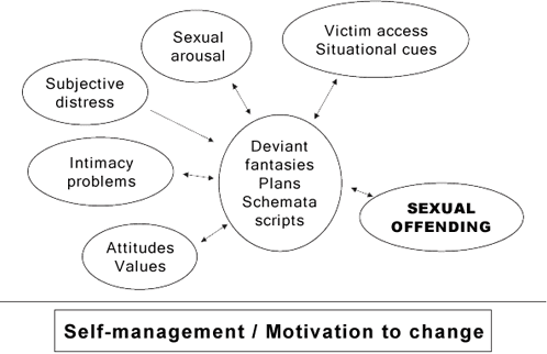 A model of recidivism risk among sexual offenders