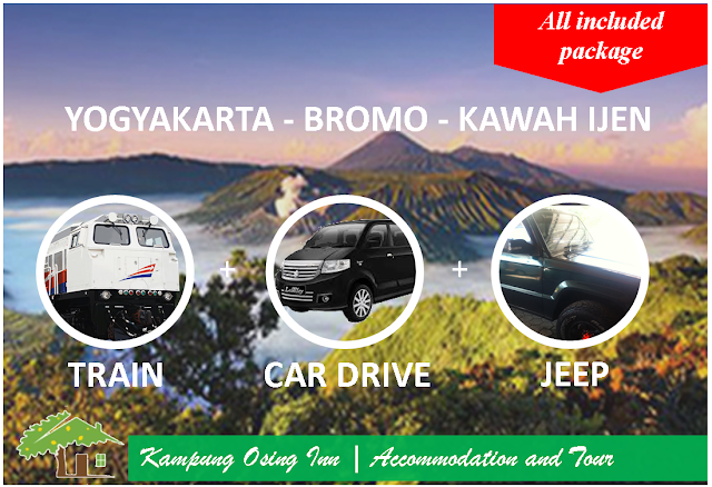 Yogyakarta - Bromo - Kawah Ijen (All Included Package)