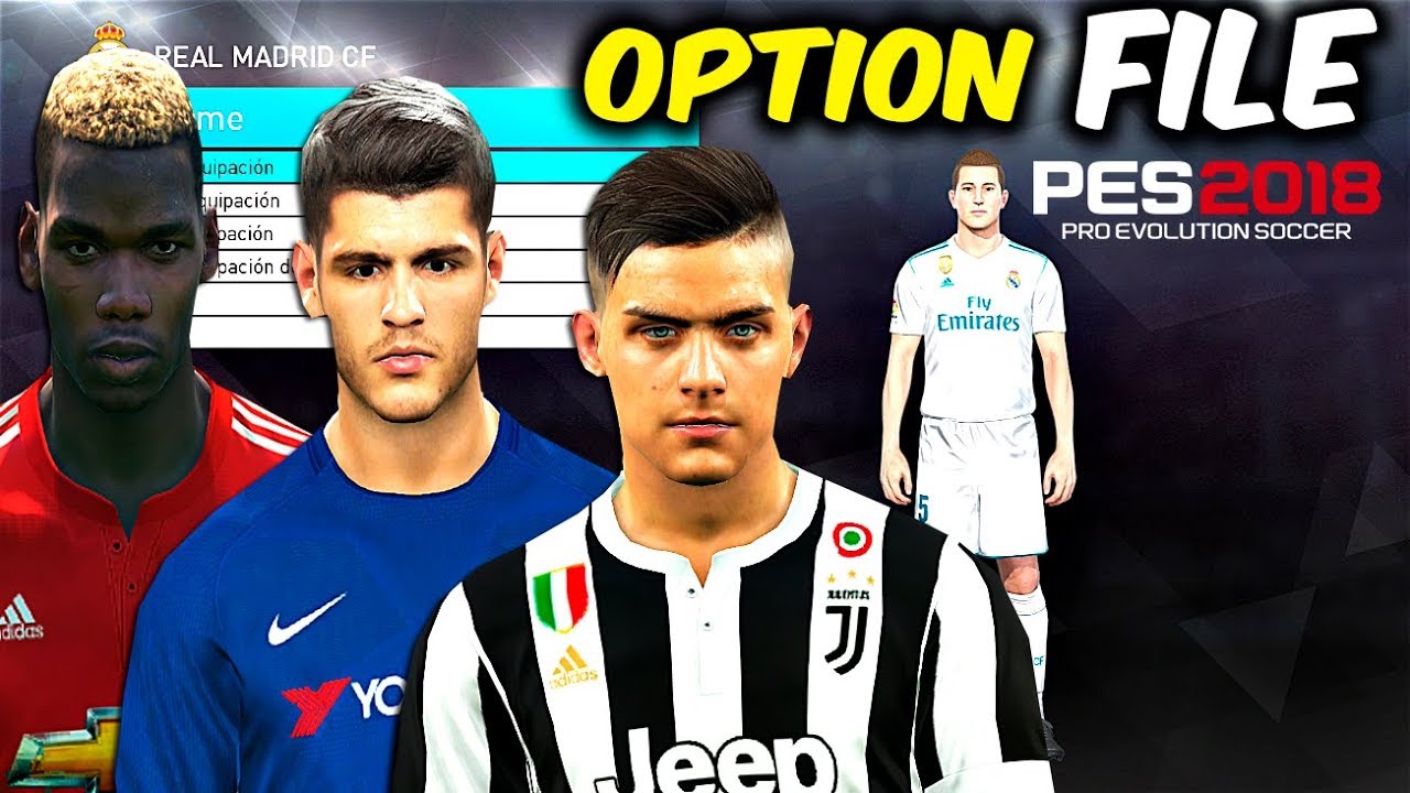 Super Option File | PES2018 | Pc / Ps4 | Released [18.09 ...