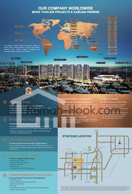 Brosur Apartemen Sky House Country Garden Selangkah dari Mall AEON BSD rumah-hook.com