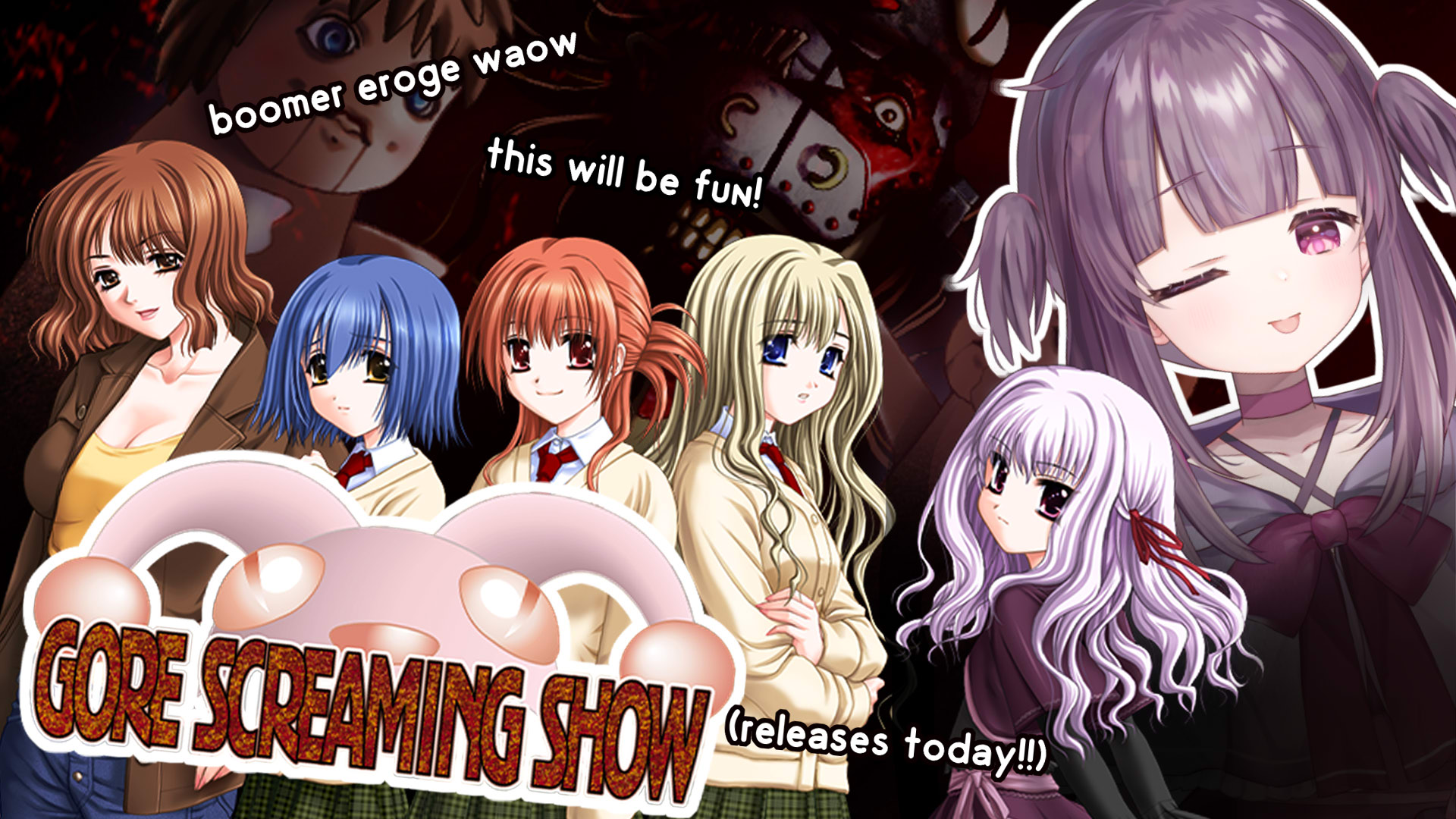 Vidya Gaem Awards eroge 2022 Gore Screaming Show