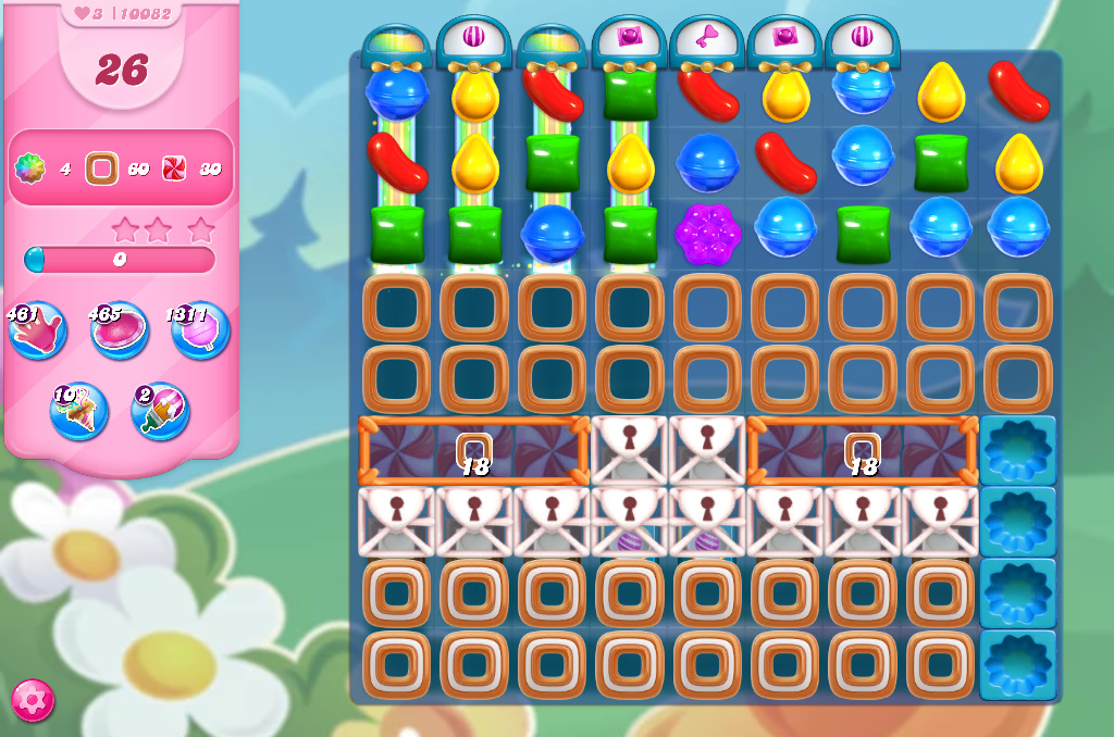 Candy Crush Saga level 10082