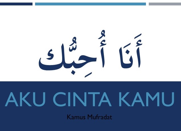  Kata  Cinta Bahasa  Arab  Latin Dan Artinya Kata Kata  Mutiara