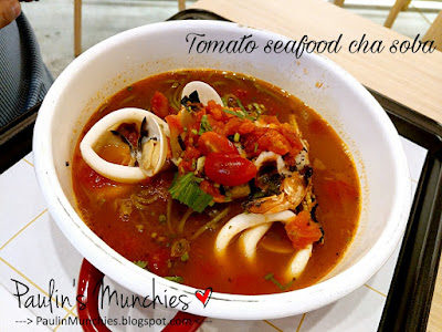 Paulin's Muchies - Noodle Bar by Tokyo Latte at JCube - Tomato seafood cha soba