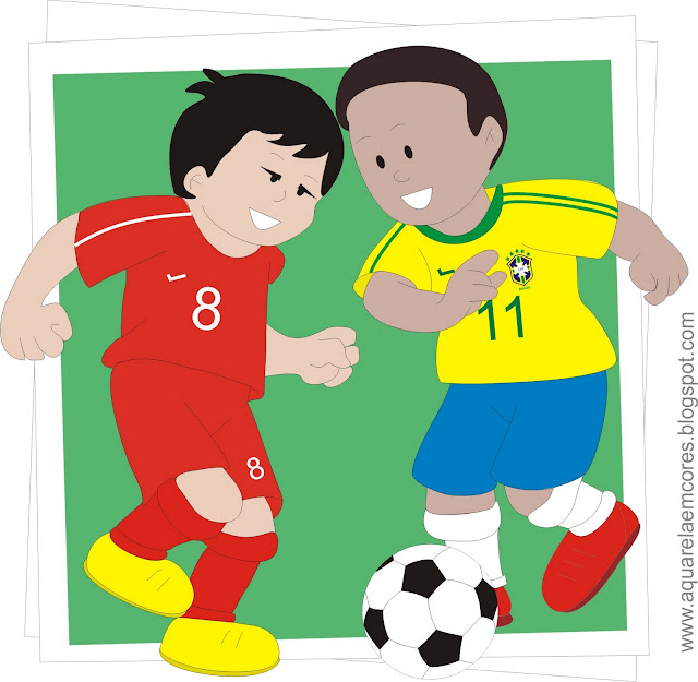 desenho jogo de futebol, copa do mundo