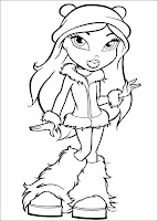 Bratz Coloring Pages