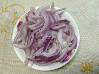 Sliced onion