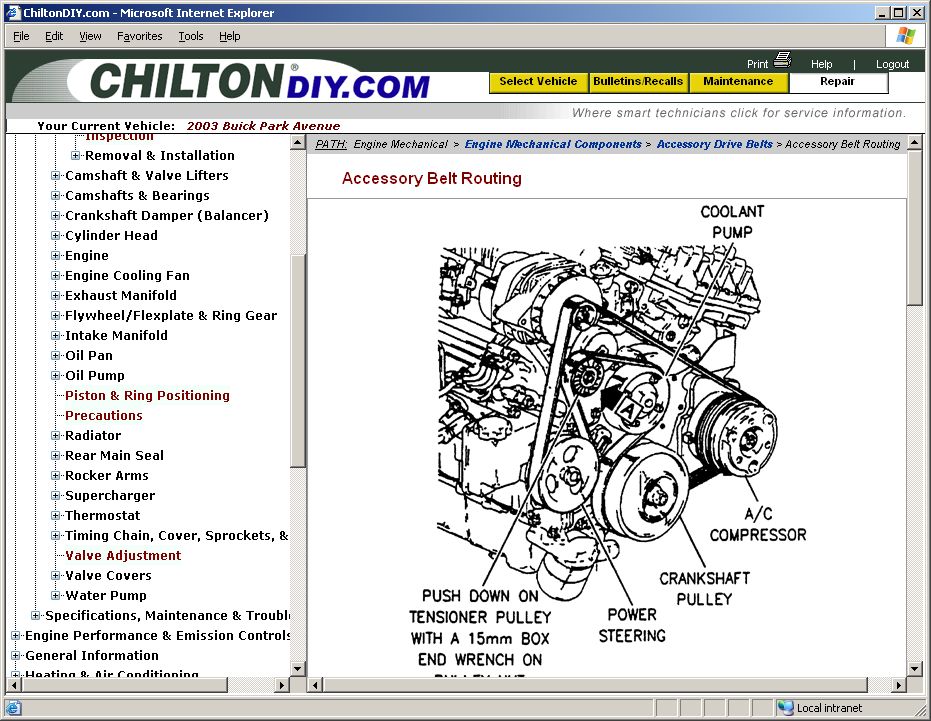 Online Auto Repair Manuals: Online Auto Repair Manual Reviews: Chilton ...