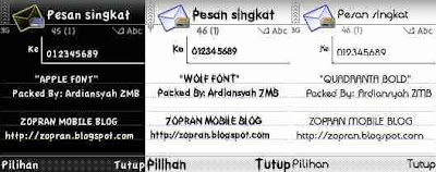 kumpulan sis font s60V2