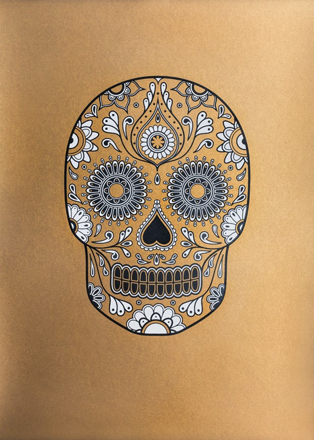 http://morbidanatomy.bigcartel.com/product/limited-edition-signed-gold-sugar-skull-screen-print-by-anatomy-boutique