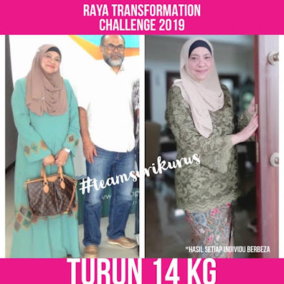 TESTIMONI KURUS DENGAN HERBALIFE TERKINI 2019 : EDISI KURUS SEBELUM RAYA