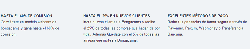 Conviertete en modelo bongacams