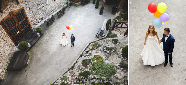 plener ślubny, balony, zamek Korzkiew, Pan Młody policjant, romantyczne zdjęcia, wesoły plener, Bochnia, Kraków, artystyczna fotografia, fotografia ślubna, fotograf ślubny Bochnia, Kraków, romantyczne zdjęcia ślubne, fotograf na ślub Bochnia, plener ślubny Bochnia, Zamek Korzkiew, Zamek w Korzkwi plener ślubny, katarzyna & gabriela fotografia