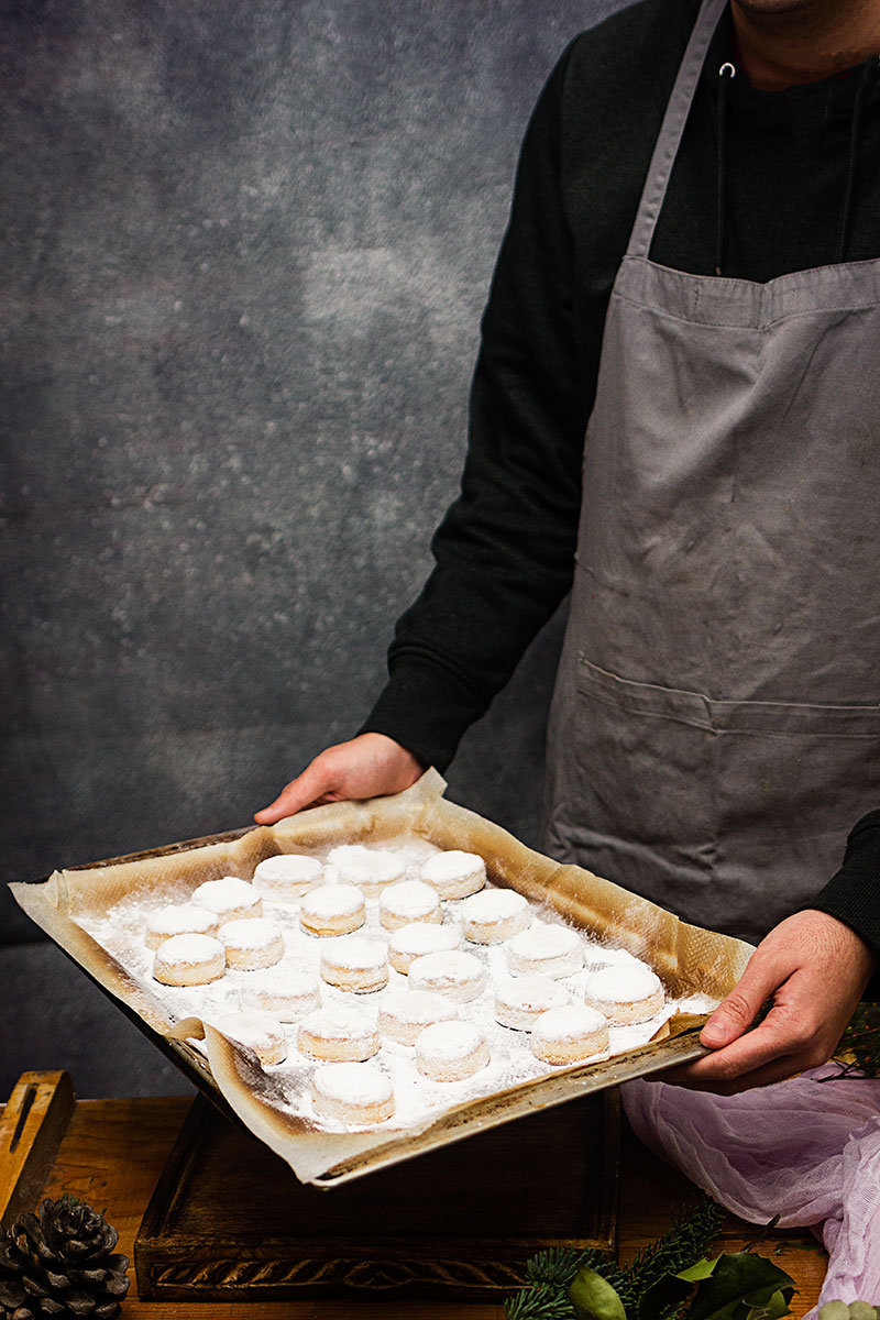 Mantecadas borrachas o Nevaditos #RecetasdeConventos