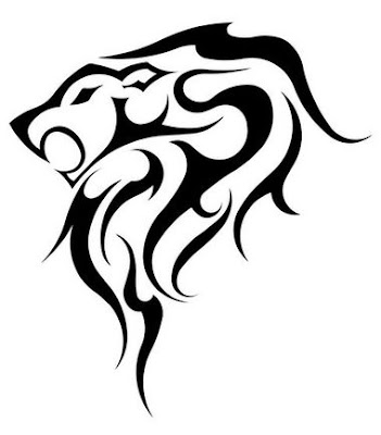 world-tattoosdesign.blogspot.com. tribal lion tattoo