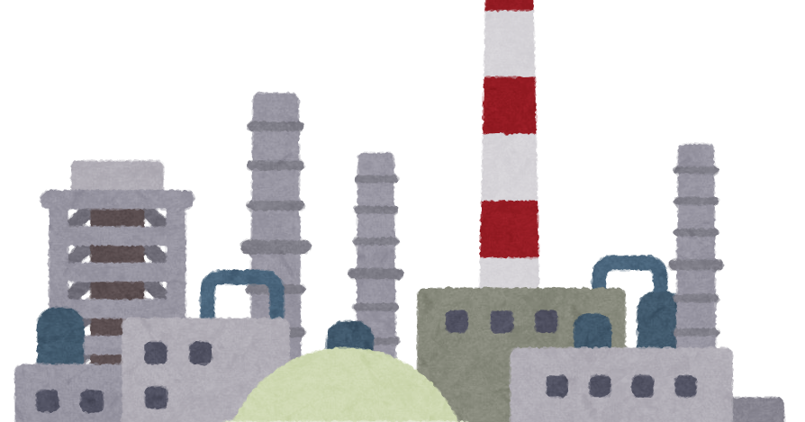 石油プラントのイラスト かわいいフリー素材集 いらすとや