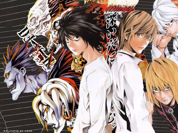 animes wallpapers. death note anime wallpaper