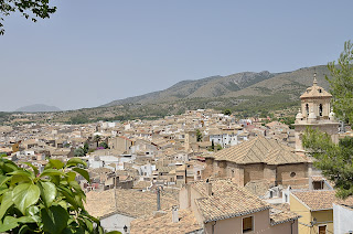 View of Caravaca from the Santuario de la Vera Cruz