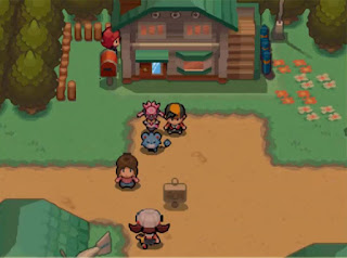 Pokemon Shadow Legendz para NDS Pueblo Primavera