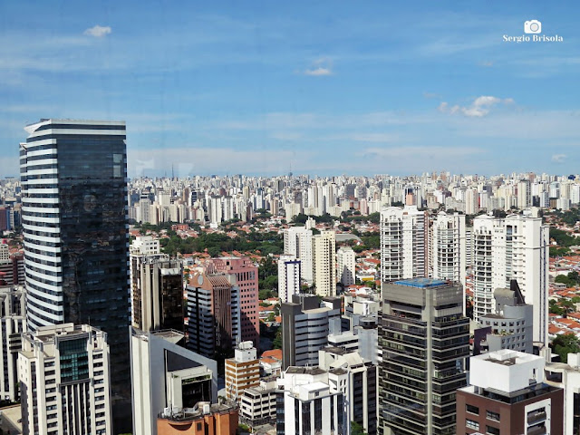 Panorâmica de parte de Cidade Monções e do Brooklin Paulista