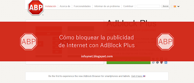 Cómo bloquear la publicidad de Internet con AdBlock Plus