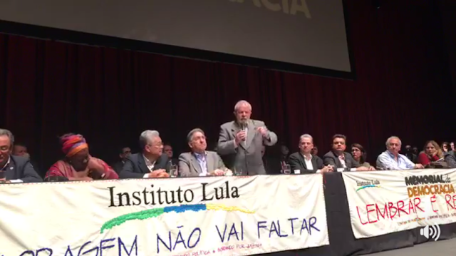  2ª FASE DO MEMORIAL DA DEMOCRACIA EM BH COM A PRESENÇA DE LULA